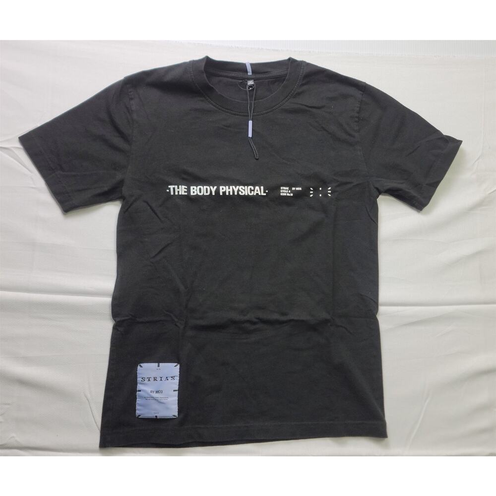 MCQ Alexander McQueen Black Graphic "The Body Physical" Small Unisex T-Shirt